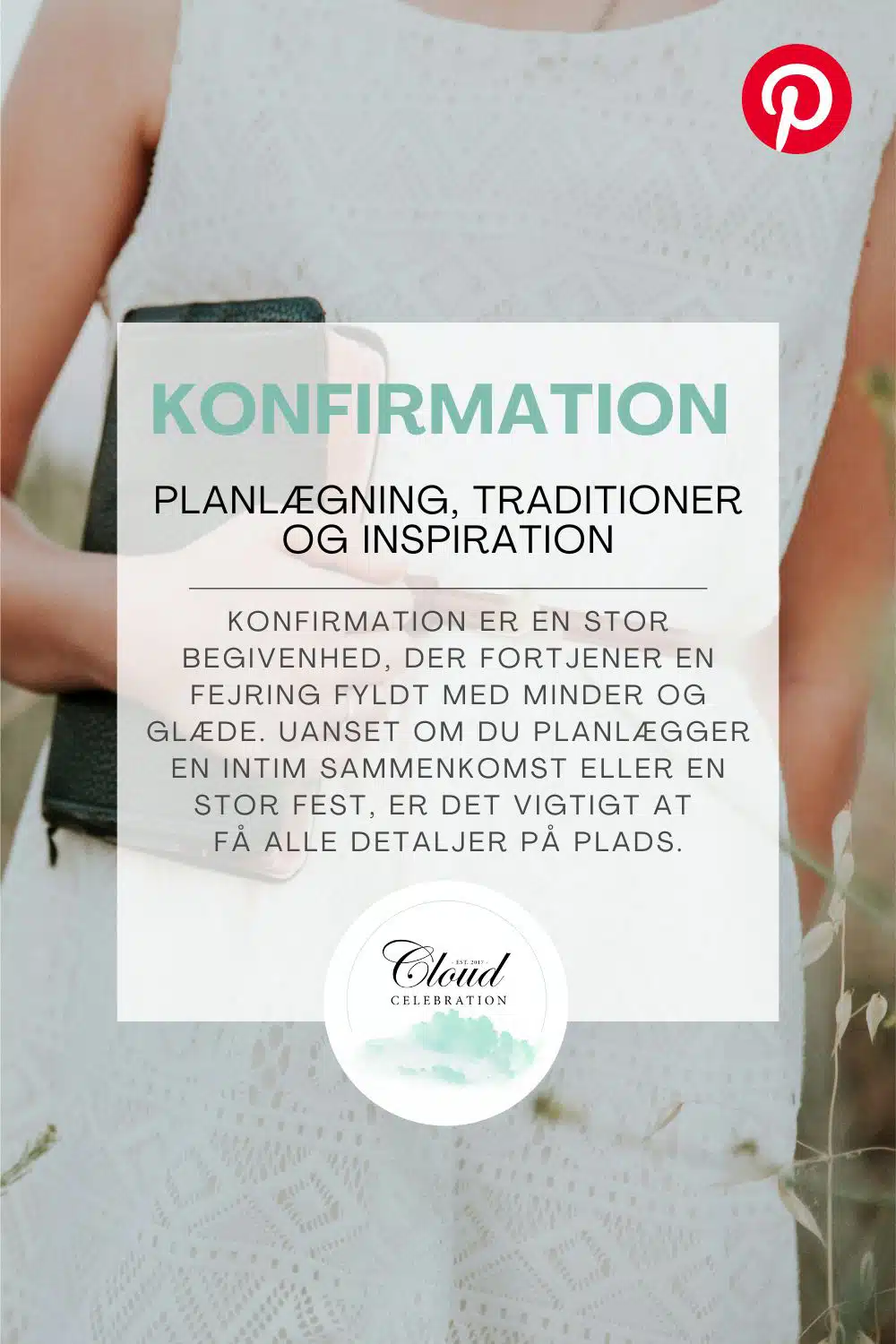 planlægning af konfirmation guide, konfirmation, konfirmationsfest, konfirmationsplanlægning, planlæg, planlægning