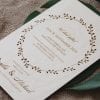 Krans træ invitation