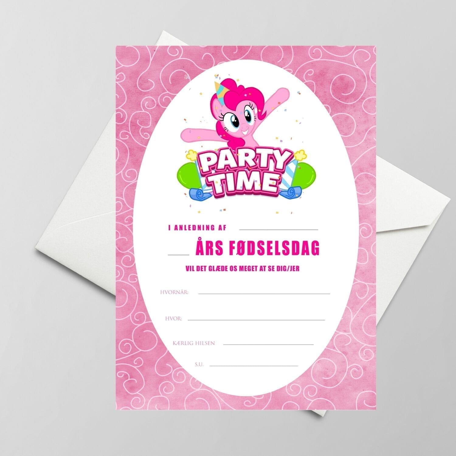 my little pony invitation gratis