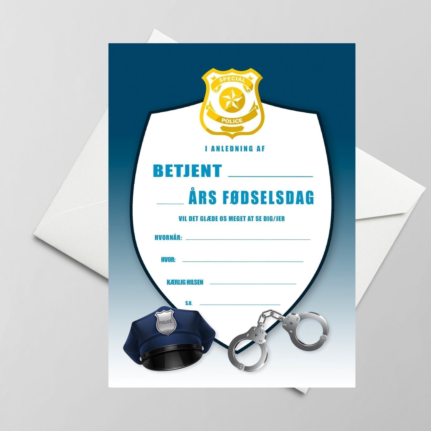 politi invitation gratis