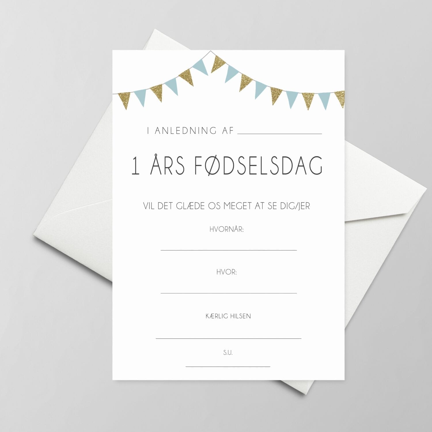 faktor Ørken definitive Gratis invitationer til børnefødselsdag | +30 forskellige 🎈