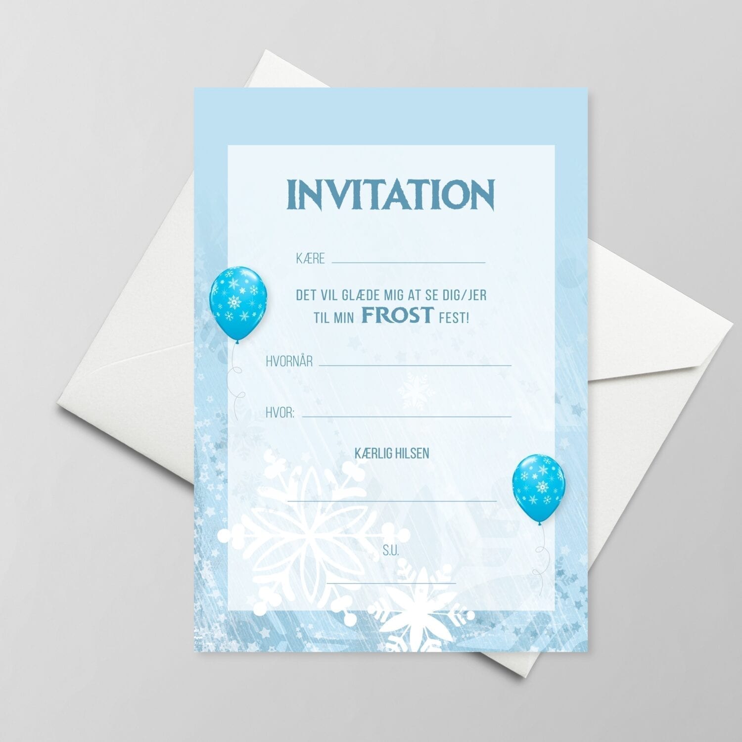 frost frozen invitation gratis