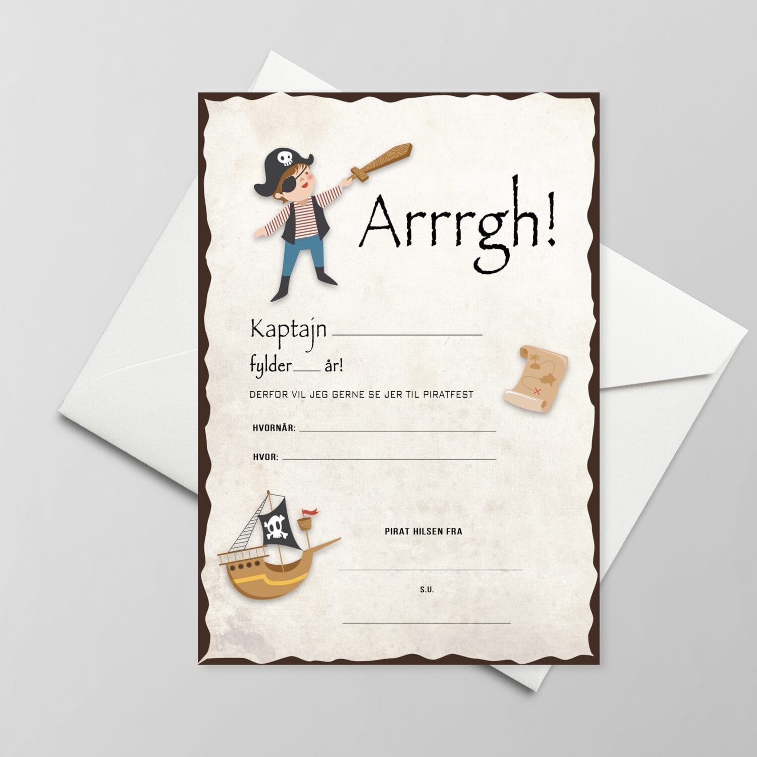 pirat invitation gratis