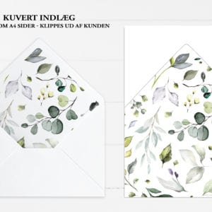kuvertindlæg