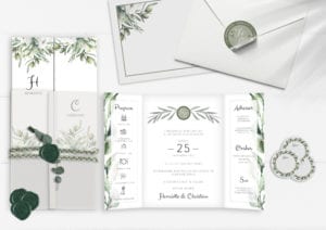 Bryllupsinvitation | Portefals | OLIVE GARDEN