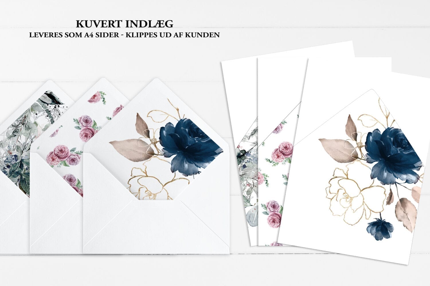 kuvertindlæg