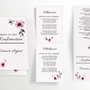 Always Pink - Foldet A6 - indersider