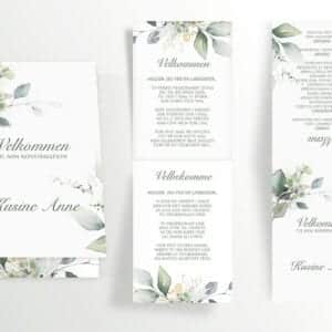Dreamy Spring - Foldet A6 - indersider