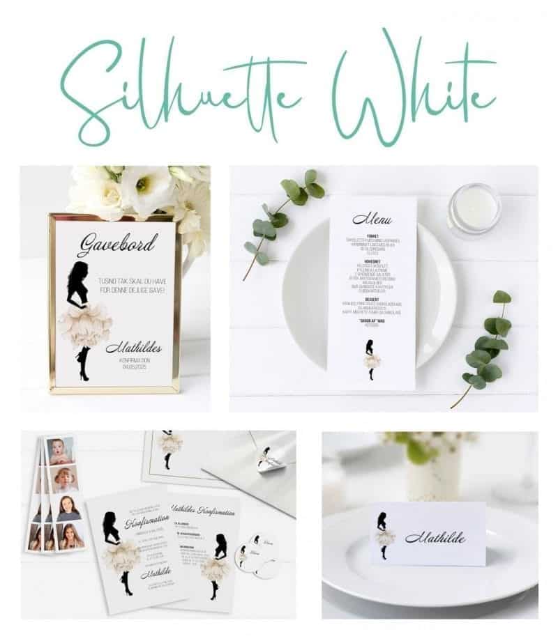 Silhuette White