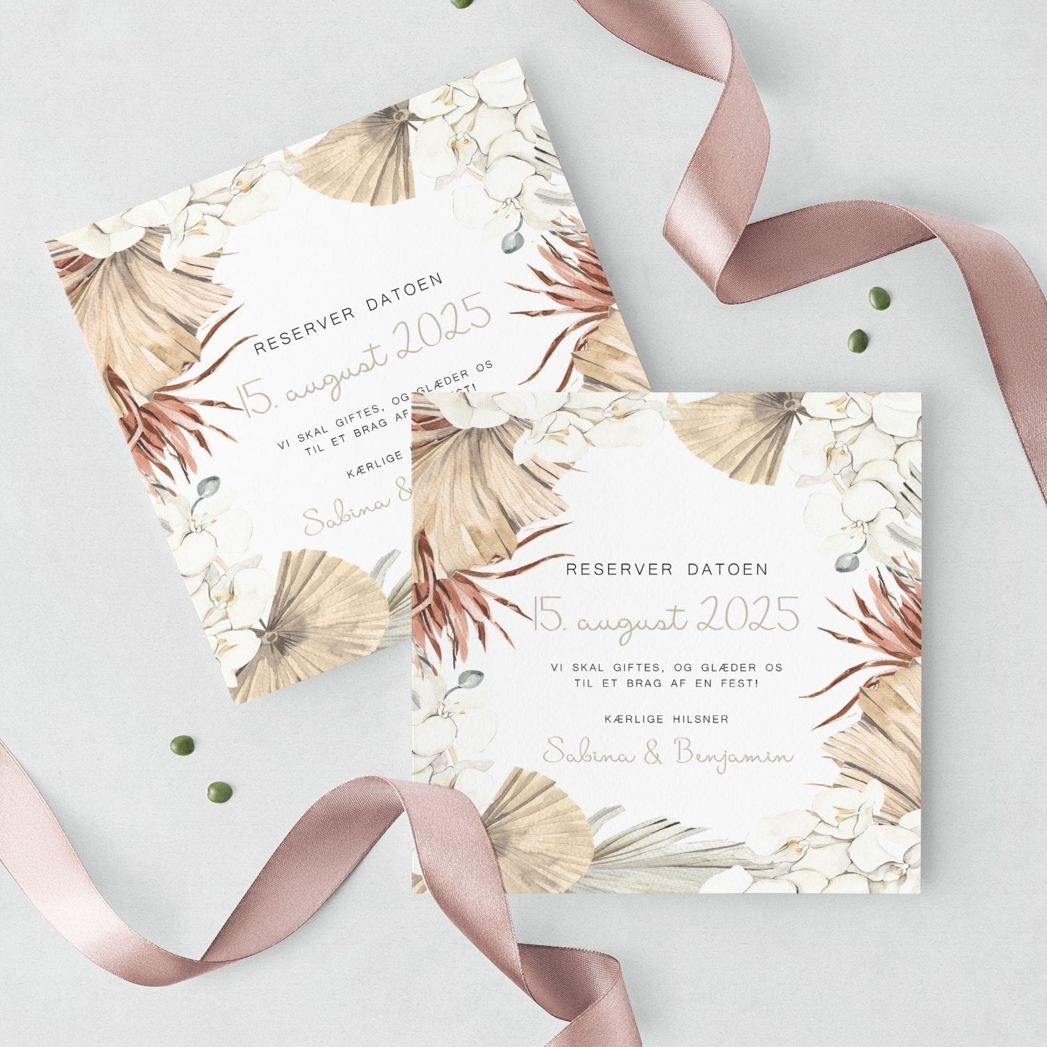 Botanical Rhapsody save the date