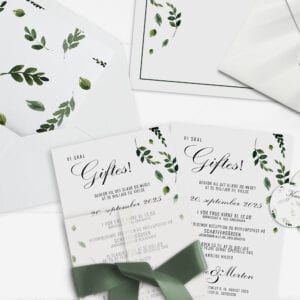 invitation blade Fallen Grace enkelt