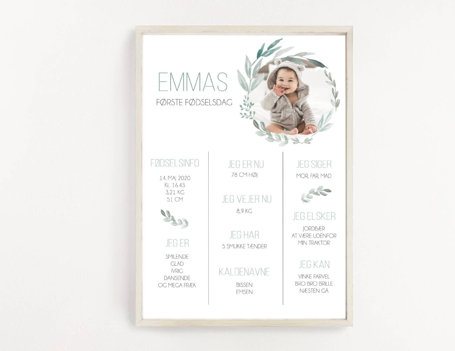 EMMA - MILEPÆL PLAKAT