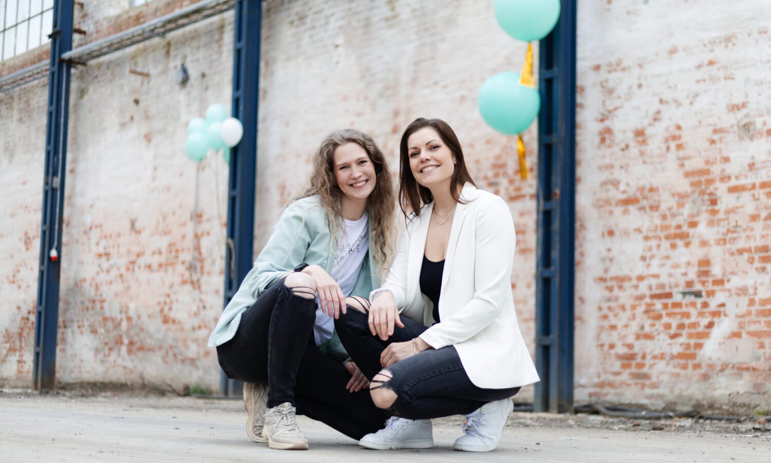 Amanda og Celia, ejere af Cloud Celebration