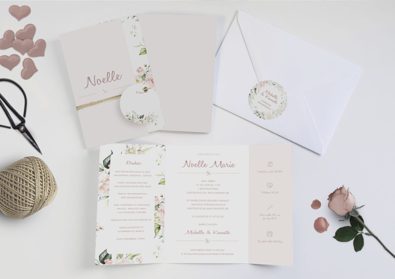 noelle marie invitation