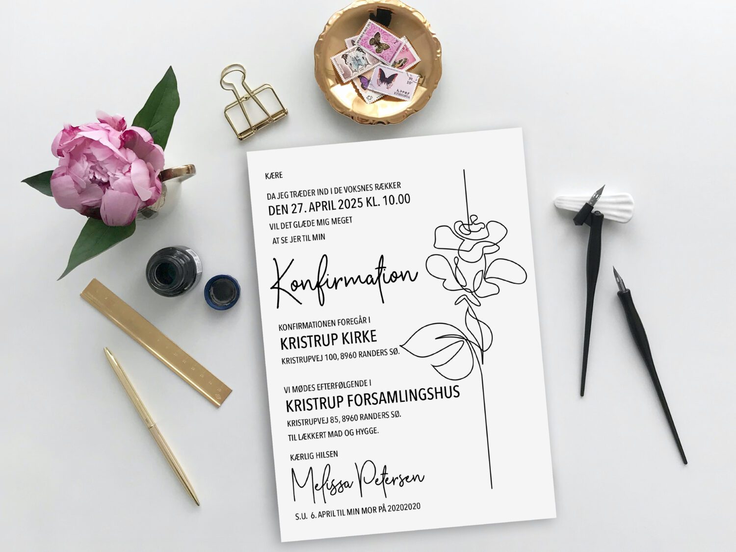 roseline, invitation