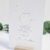 guld folie invitation