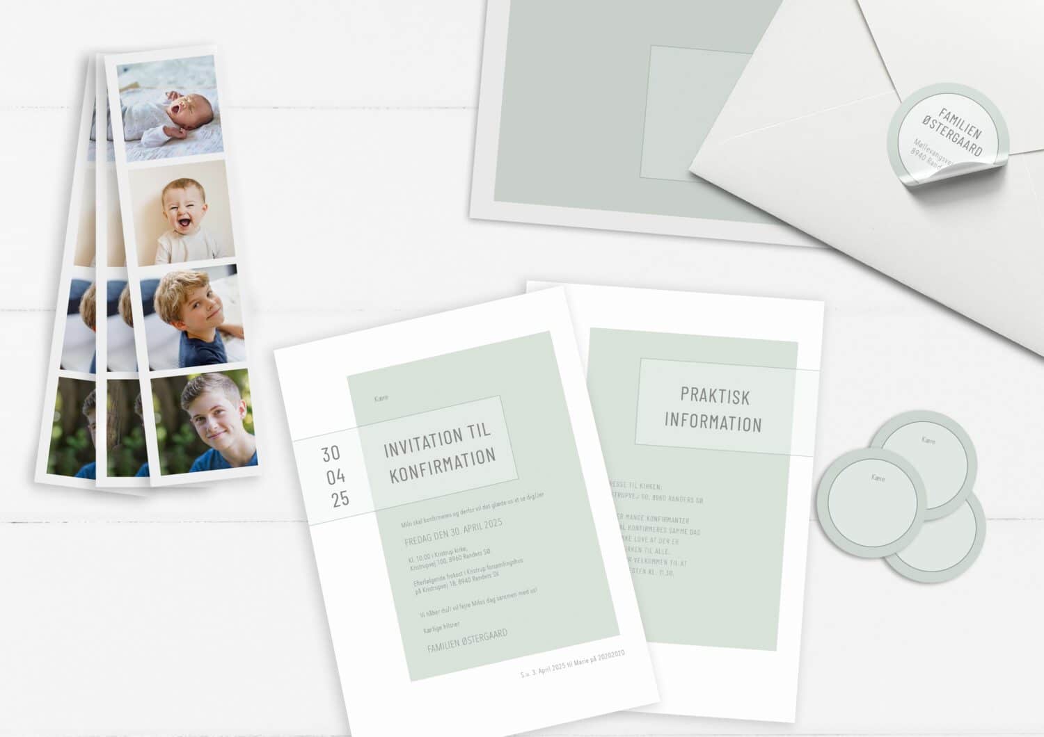 Konfirmationsinvitation