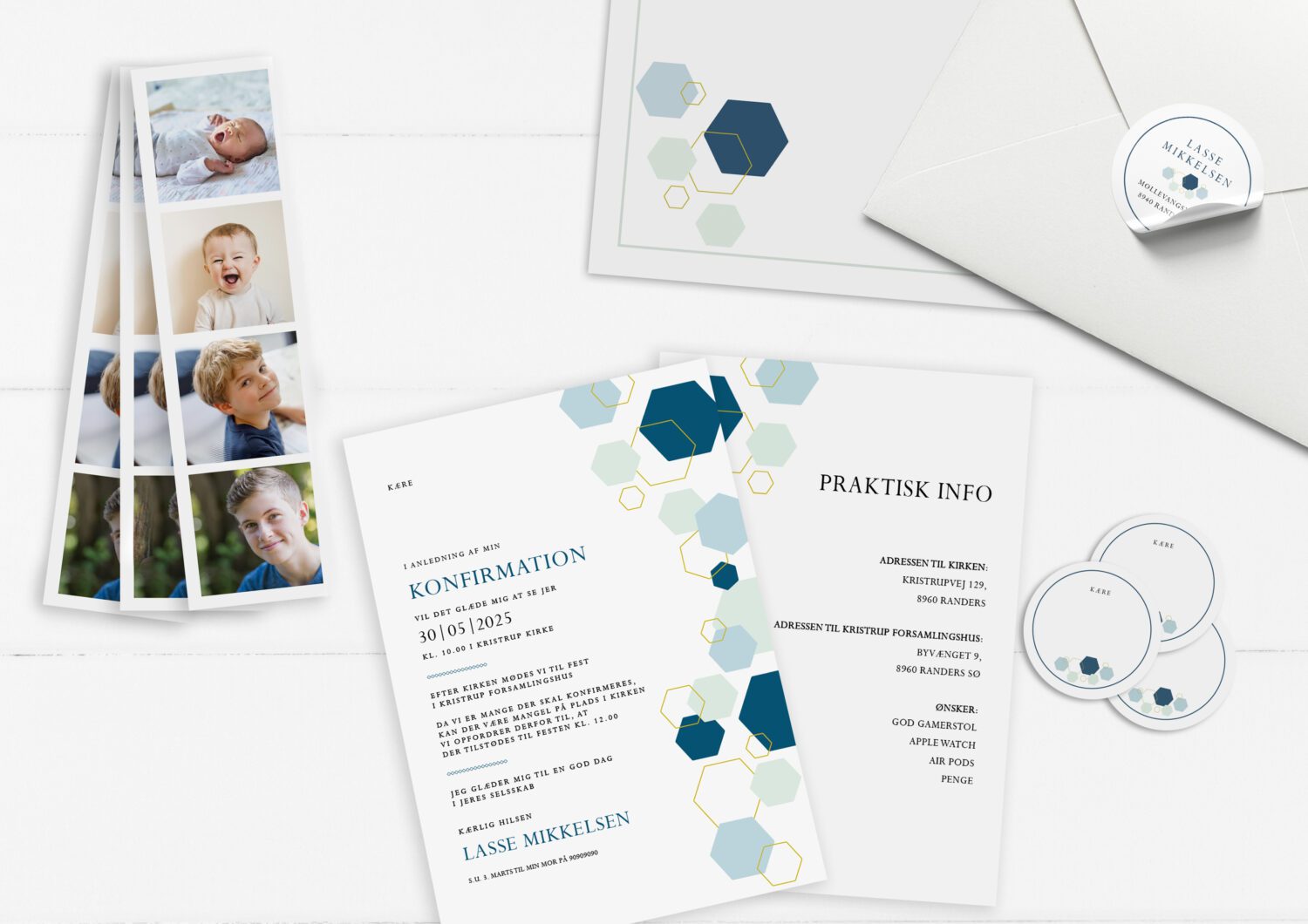 Konfirmationsinvitation