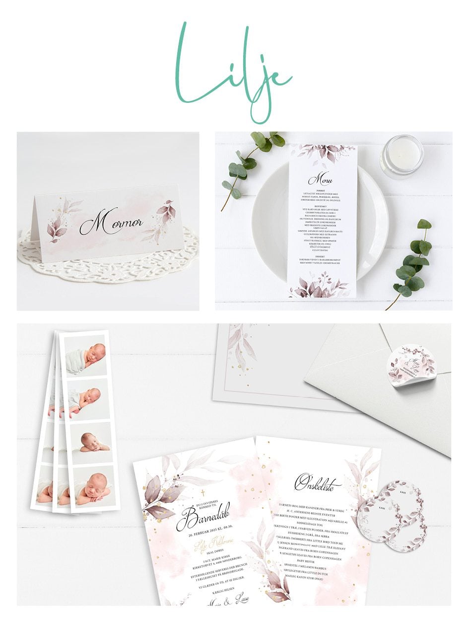 LILJE designlinje