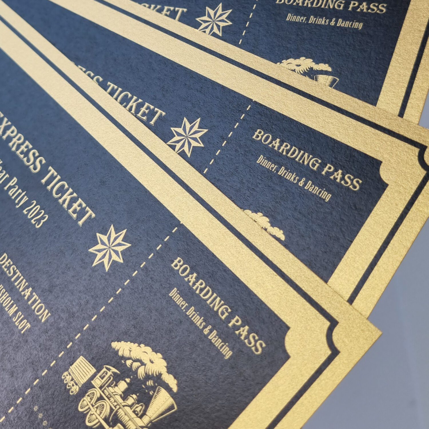 polar express invitation