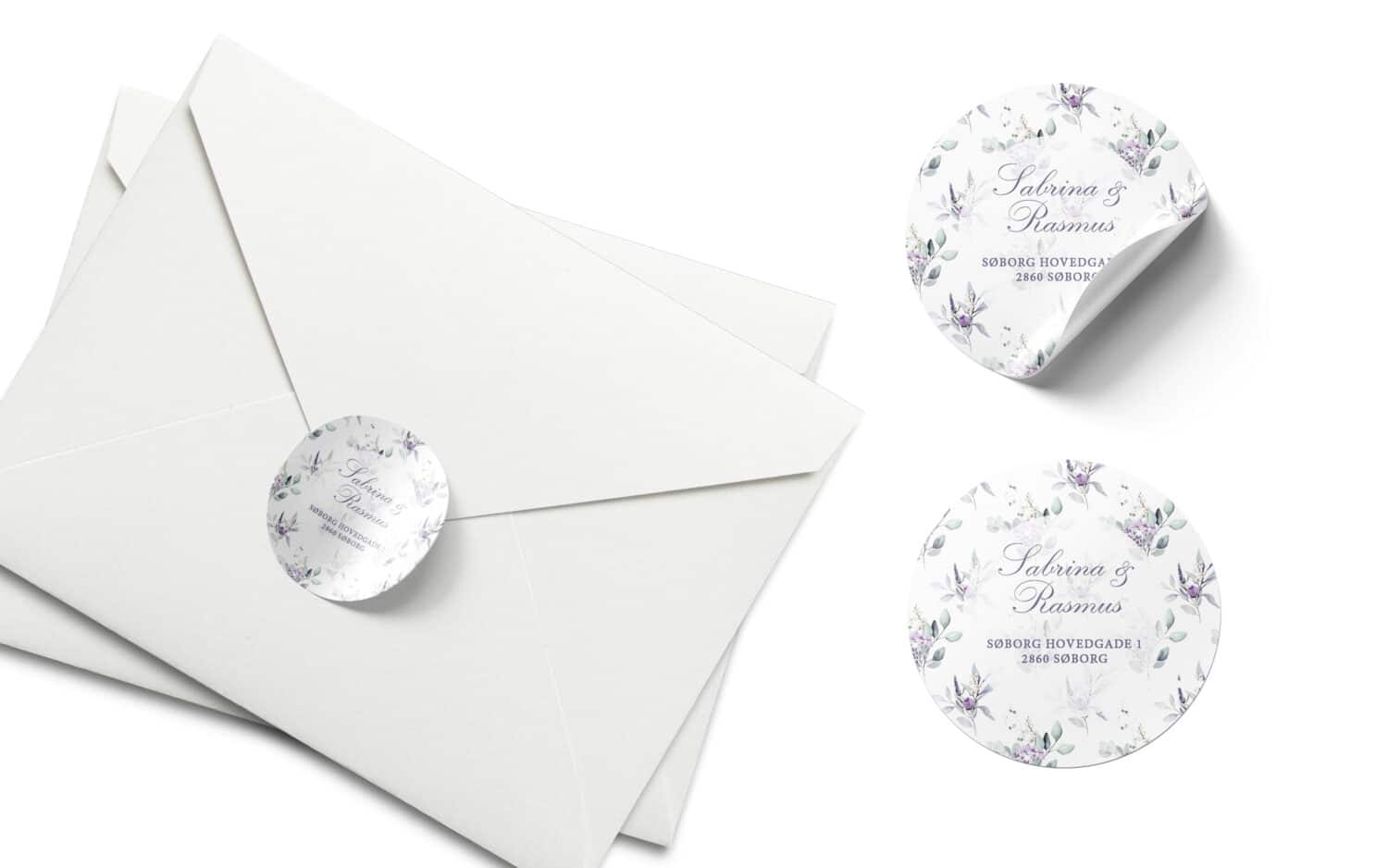 Stickers - Enchanted i violet