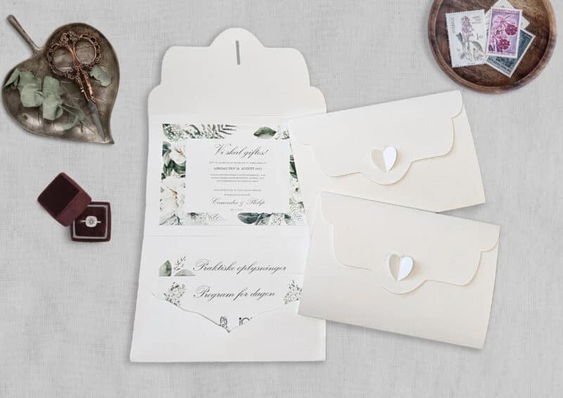Deluxe Pocket fold - FAIR IVORY