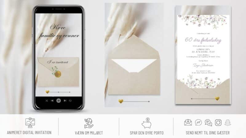 DIGITAL INVITATION TIL FEST