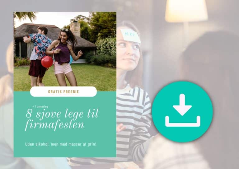 8 lege til firmafest uden alkohol