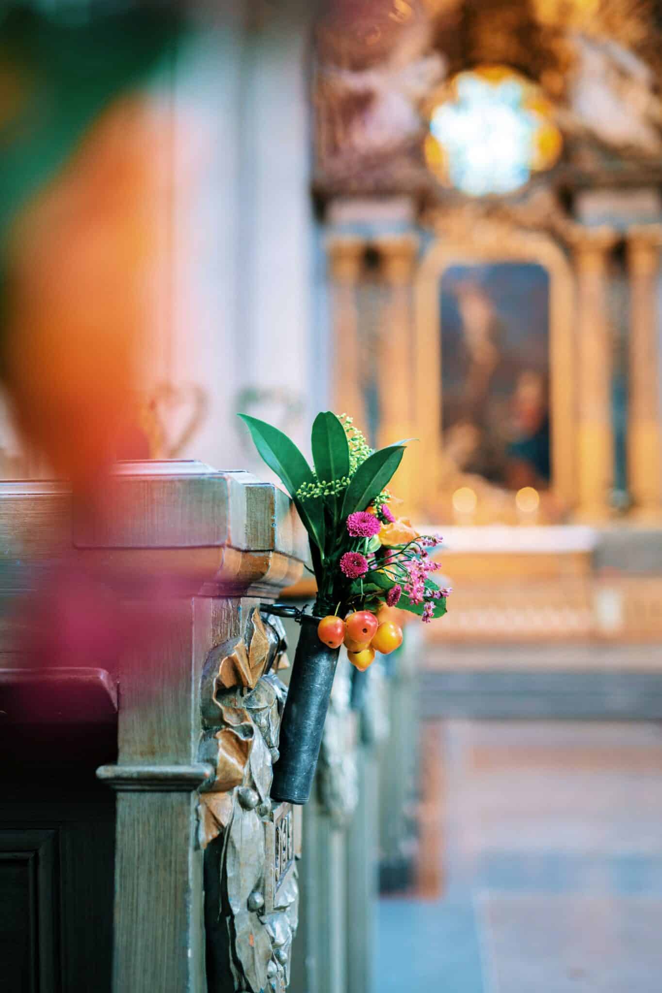 Blomster til brylluppet
