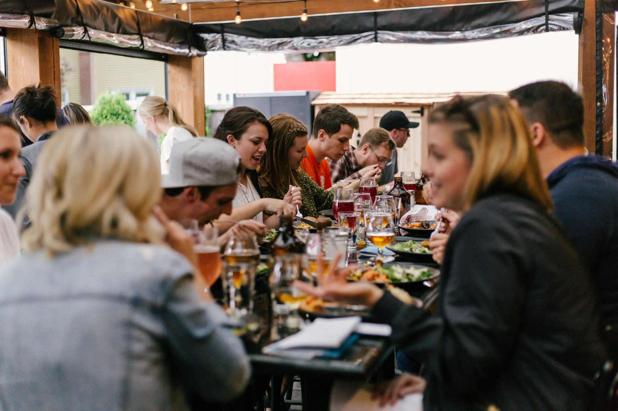 Bordplan til firmafest