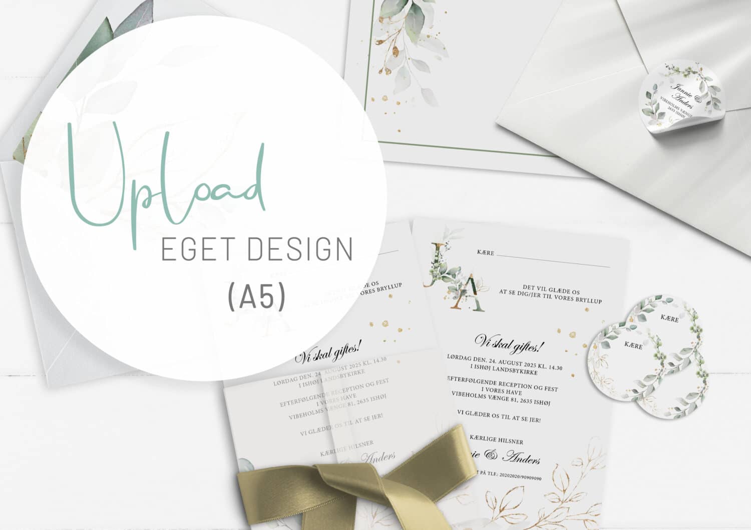Mockup til eget design A5