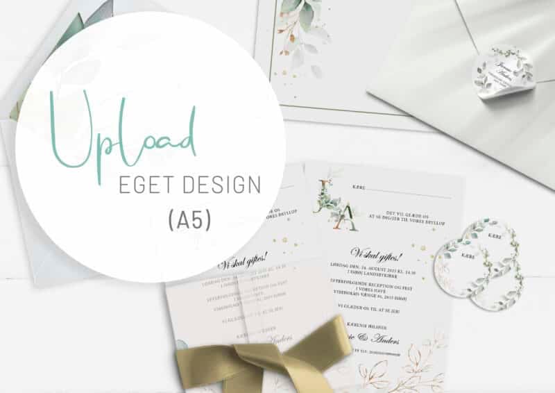 Mockup til eget design A5