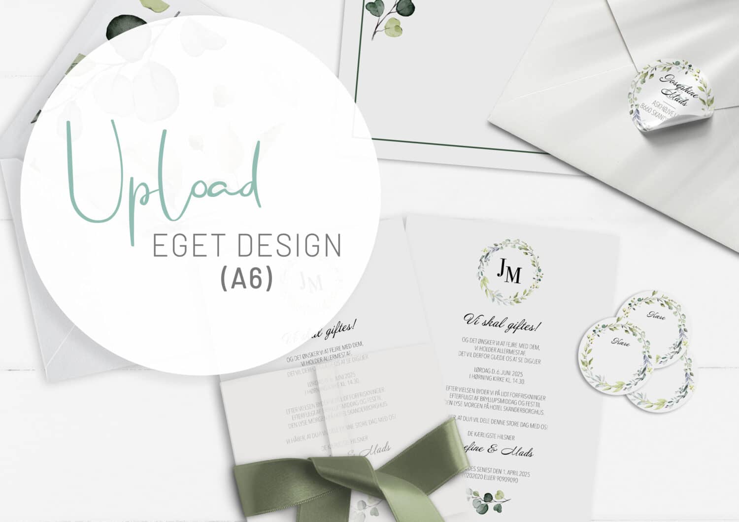 Mockup til eget design A6