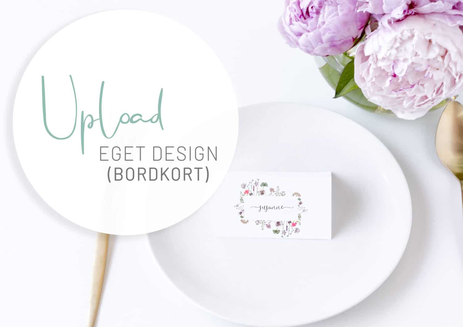 Mockup til eget design BORDKORT