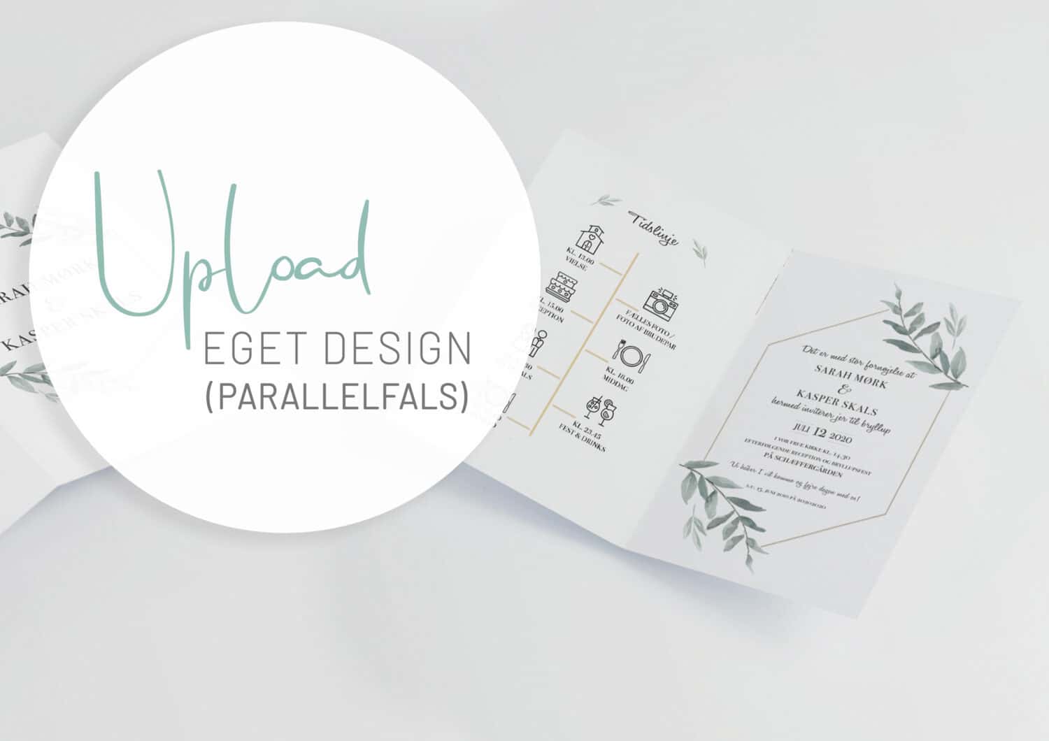 Mockup til eget design PARALLELFLAS
