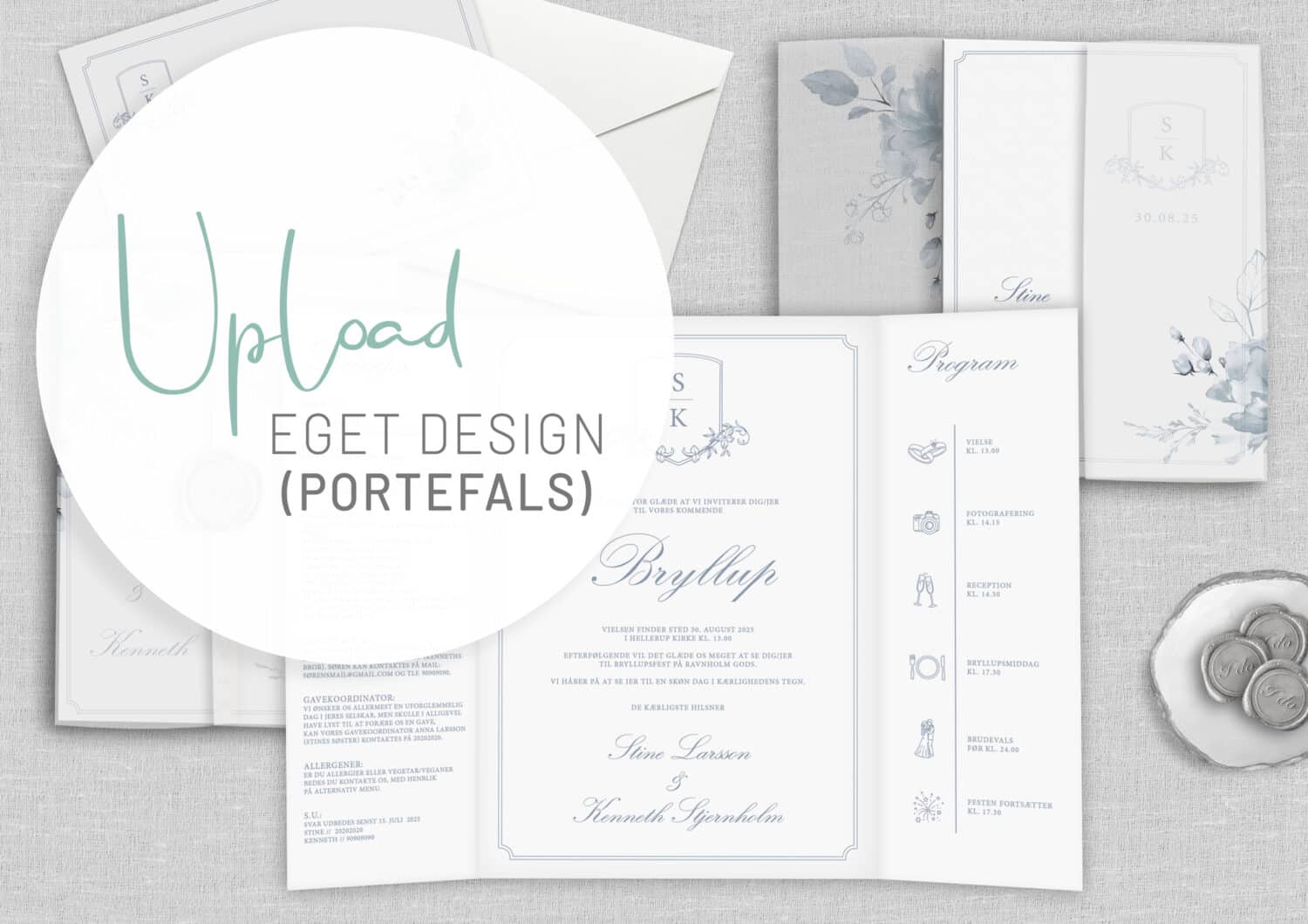 Mockup til eget design POTEFALS