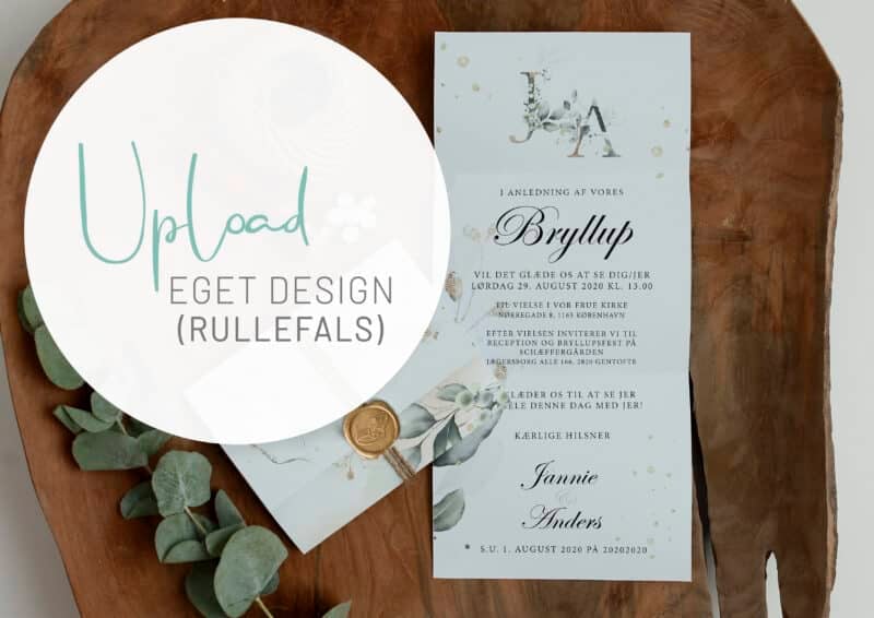Mockup til eget design RULLEFALS