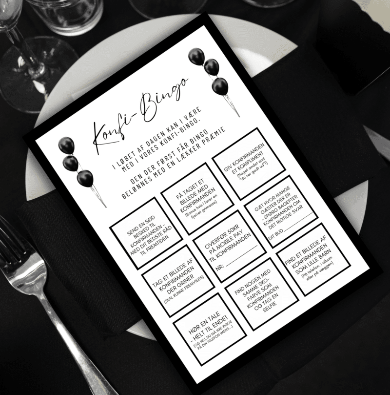 Mockup konfi bingo