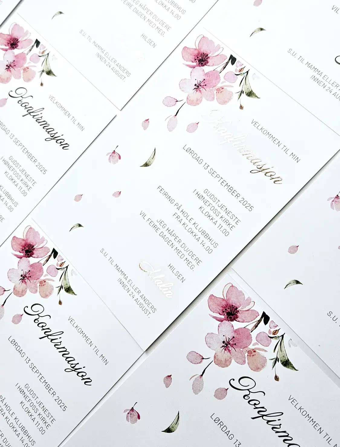 Cherry Charm Invitation