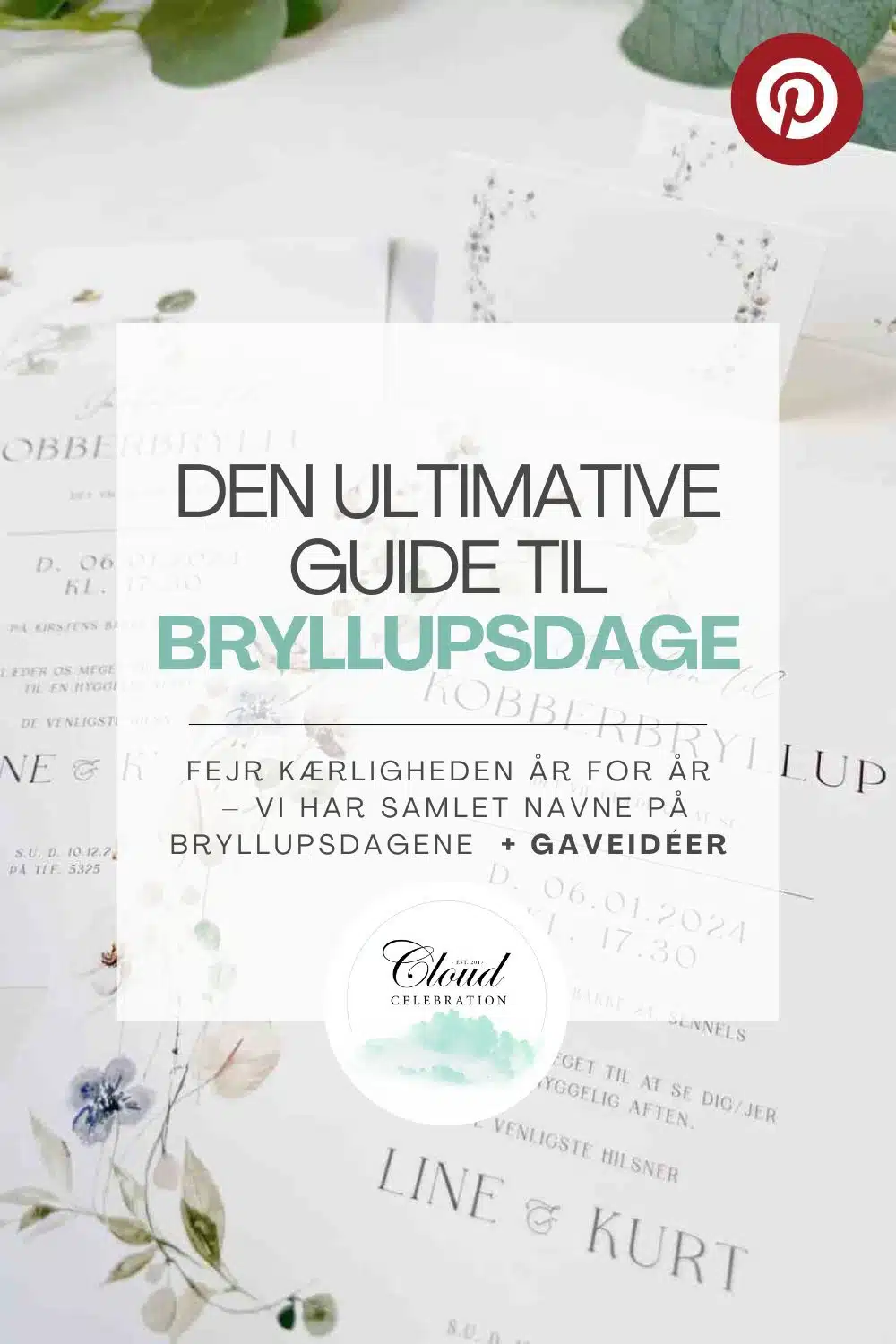 Den ultimative guide til bryllupsdage