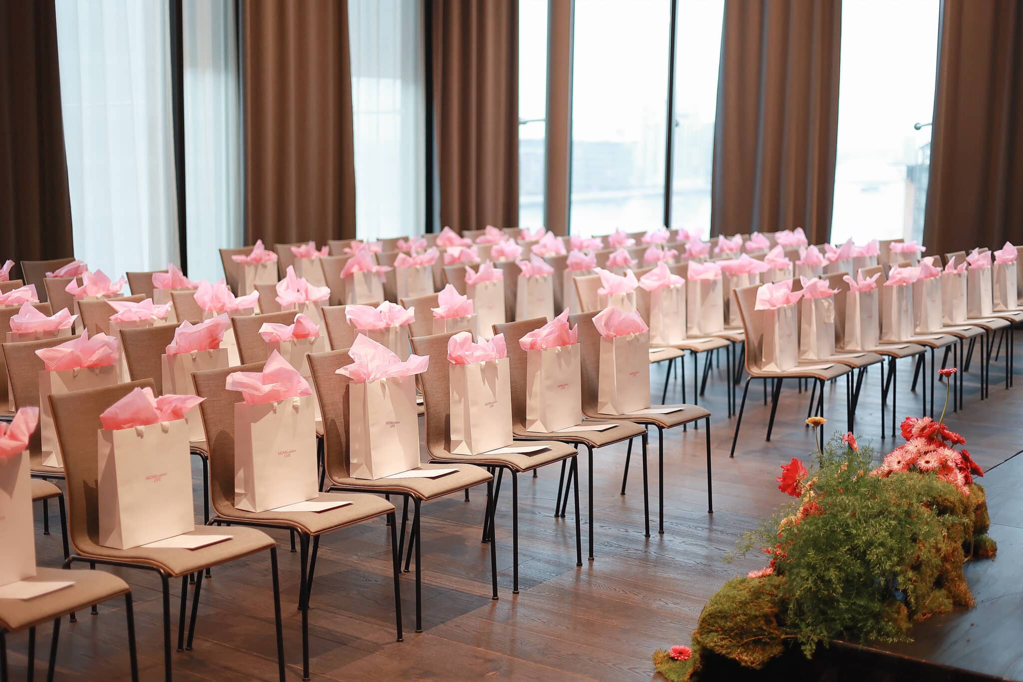 Tryksager brugt i praksis under event