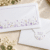 Radiant Blossom konfirmationsinvitation kuvert