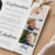 Silhuette Suit konfirmationsinvitation fotostribe med snor - A5-A6