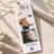 Soccer Goal konfirmationsinvitation - fotostribe med brun snor - A5-A6