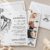 Tuxido konfirmationsinvitation - fotostribe med snor - A5-A6