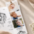 Tuxido konfirmationsinvitation - fotostribe og invitation - A5-A6