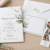 Dreamy Spring konfirmationinvitation med kuvert og fotostribe - A5-A6