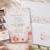 Petal Grace konfirmationinvitation - A5-A6 - komplet sæt