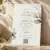 Dreamy Spring invitation til 50 års fødselsdag med botanisk design