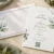 Grøn invitation til 40 års fødselsdag – Dreamy Spring med akvarelblade